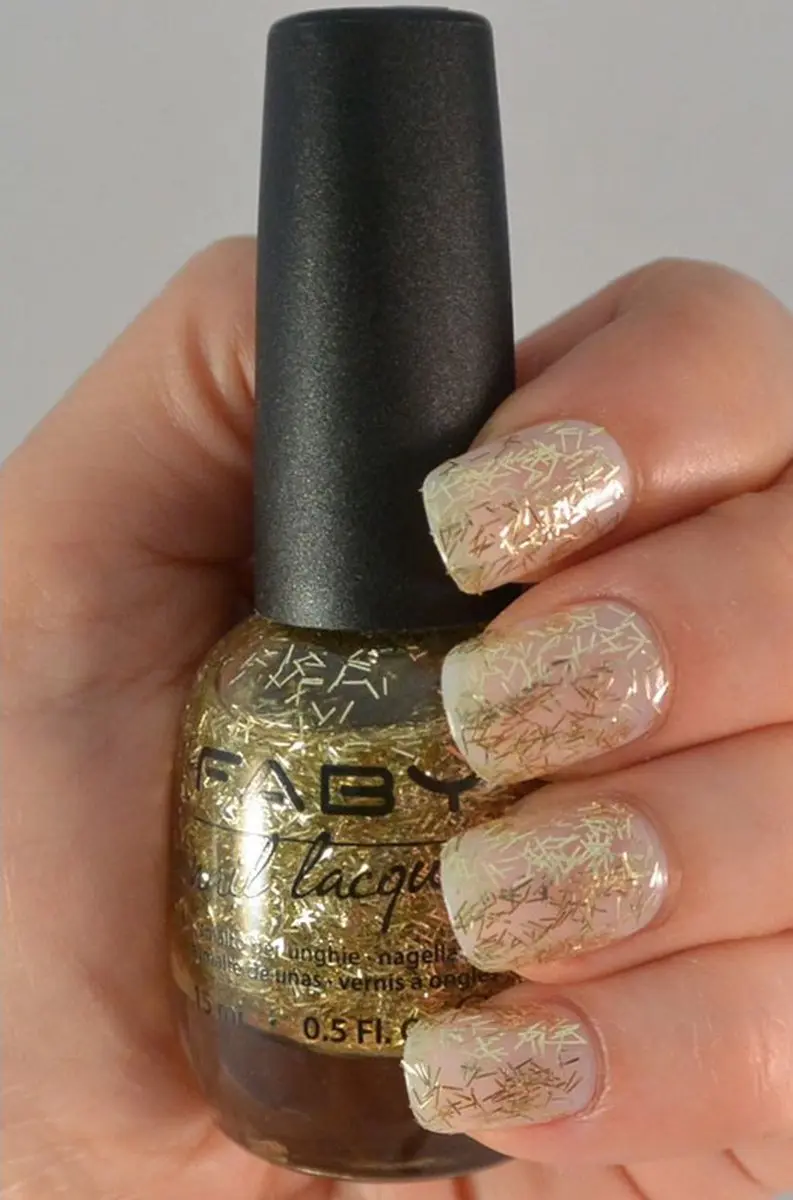 FABY Shirley Vegan Nagellak Goud - 15ml