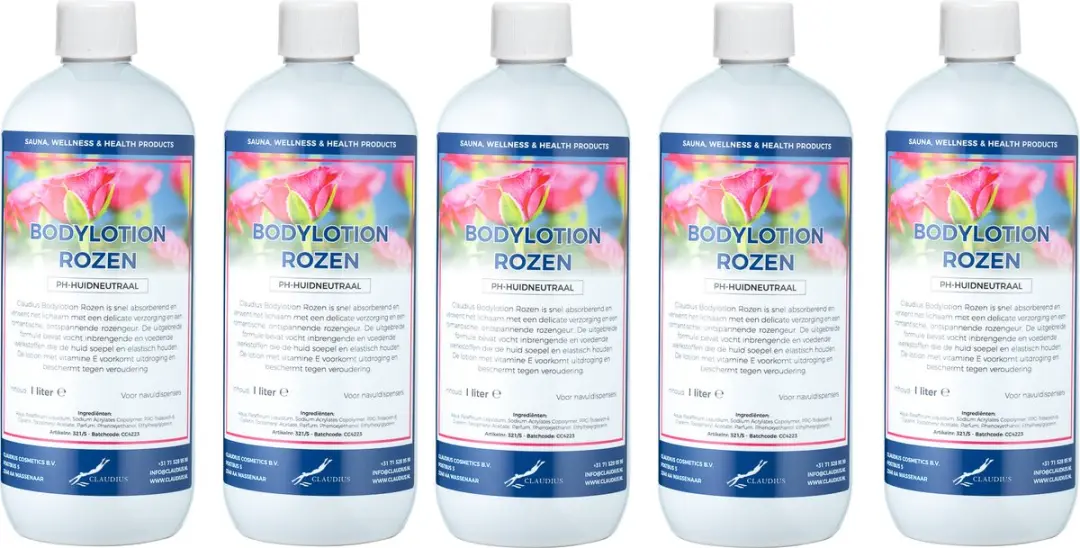 Splashbox Cosmetics Rozen Bodylotion 5L