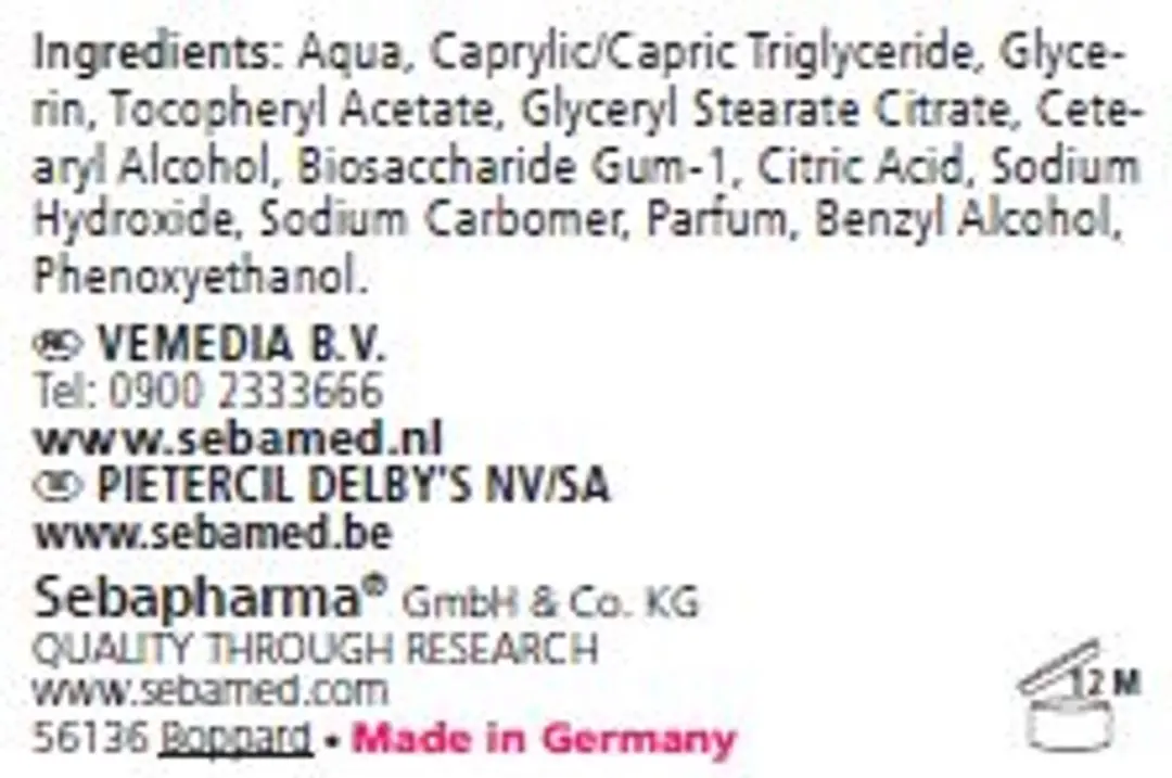 Sebamed Hydraterende Gezichtscrème 75ml