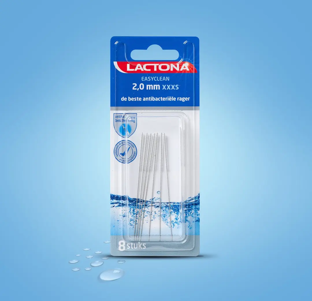 Lactona Ragers Easyclean 2,0mm XXXS - 8 Stuks