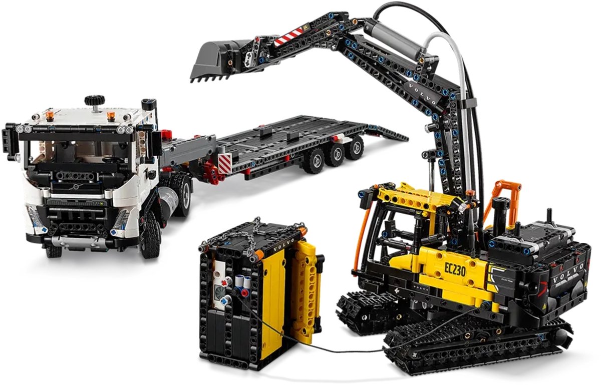 LEGO Technic Volvo FMX truck & EC230 elektrische graafmachine 42175