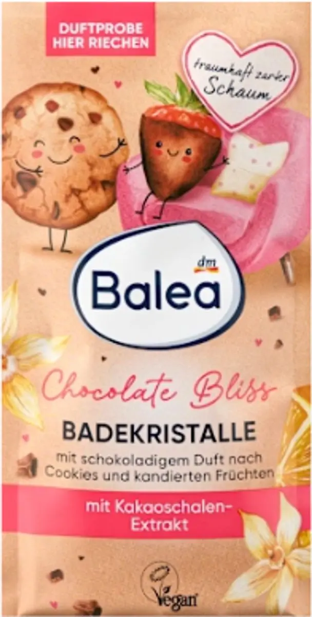 Balea Chocolate Bliss Badzout 80g