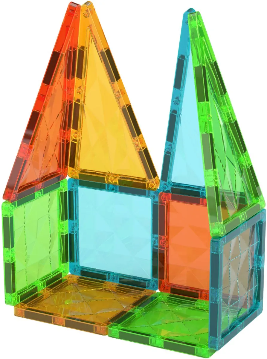 Geomag Magnetic Tiles Gems 16 - Multicolor