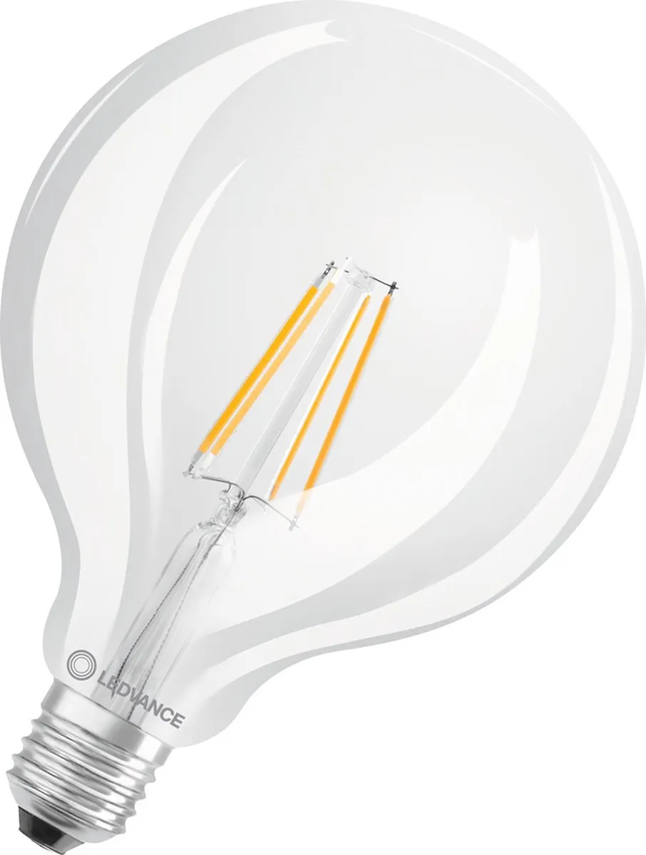 LEDVANCE Classic E27 Globe Filament 7W 806lm - Zeer Warm Wit - afbeelding 3 van 5