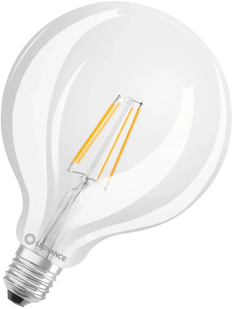 LEDVANCE Classic E27 Globe Filament 7W 806lm - Zeer Warm Wit - afbeelding 5 van 5