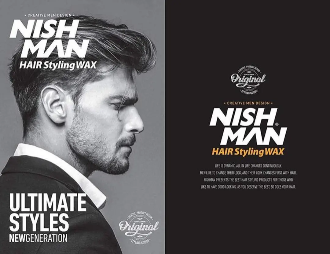 Nishman Keratine Haarwax 150ml - Sterke Hold