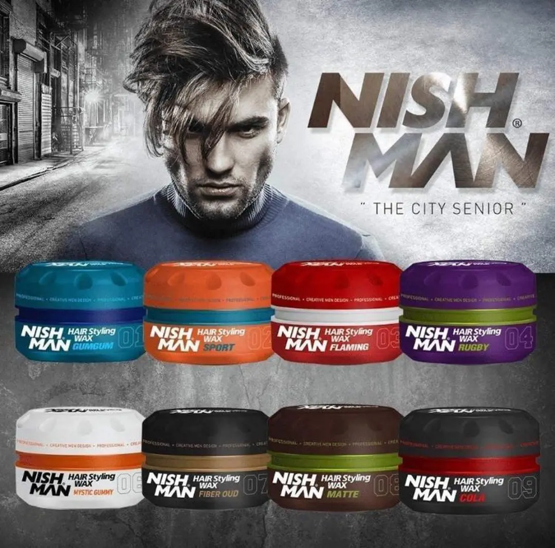 Nishman Keratine Haarwax 150ml - Sterke Hold