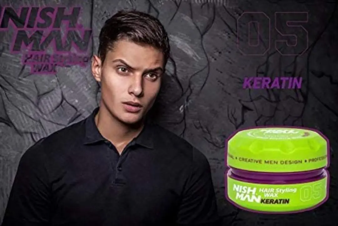 Nishman Keratine Haarwax 150ml - Sterke Hold