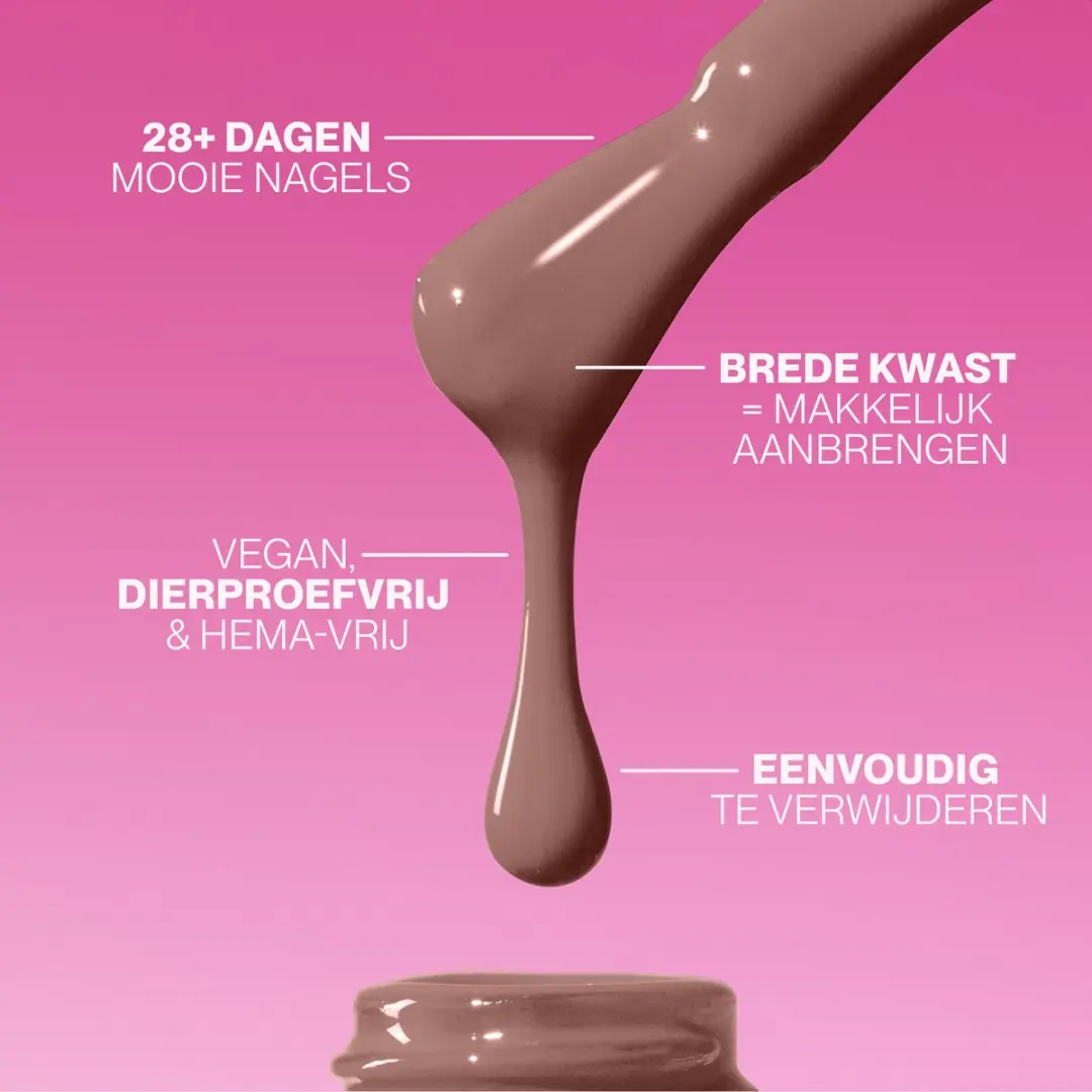 Pink Gellac 256 Creamy Taupe Gellak 15ml