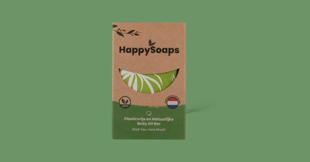 HappySoaps Premium Happiness Starterspakket - Shampoo Bar, Body Oil Bar & Bamboe Zeep Houder
