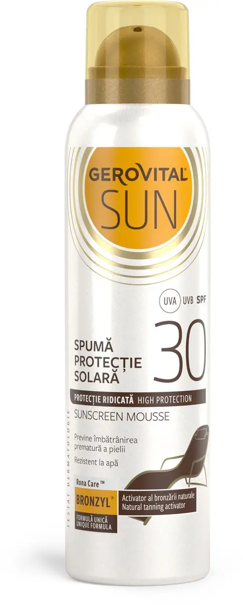 Gerovital Zonnebrand Mousse SPF30 150ml