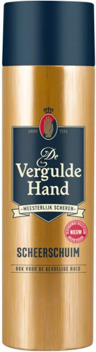 Vergulde Hand Scheerschuim 250ml