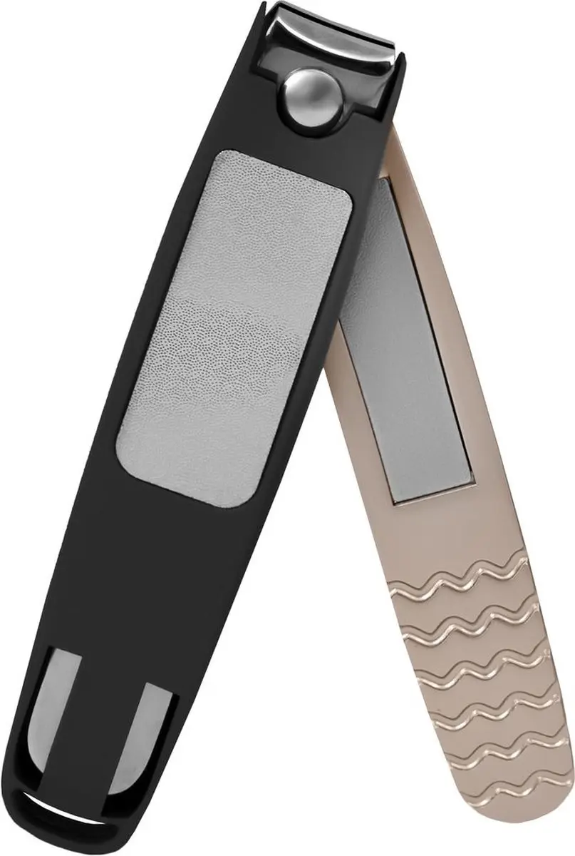 STALEKS Nagelknipper met Container - Zilver