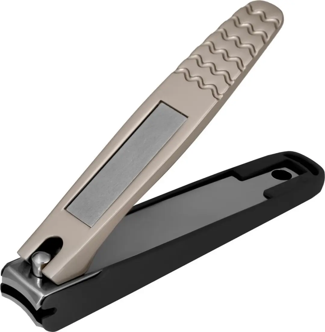 STALEKS Nagelknipper met Container - Zilver