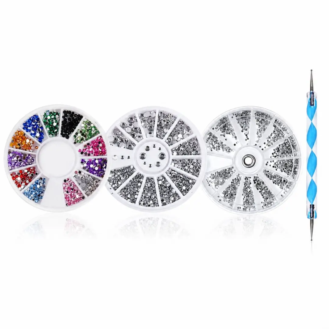 Guardian Beauty Rhinestone 3-in-1 Nagelkunstset