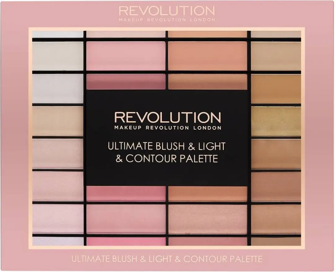 Makeup Revolution Ultimate Blush Light & Contour Palette - 85g - Multi