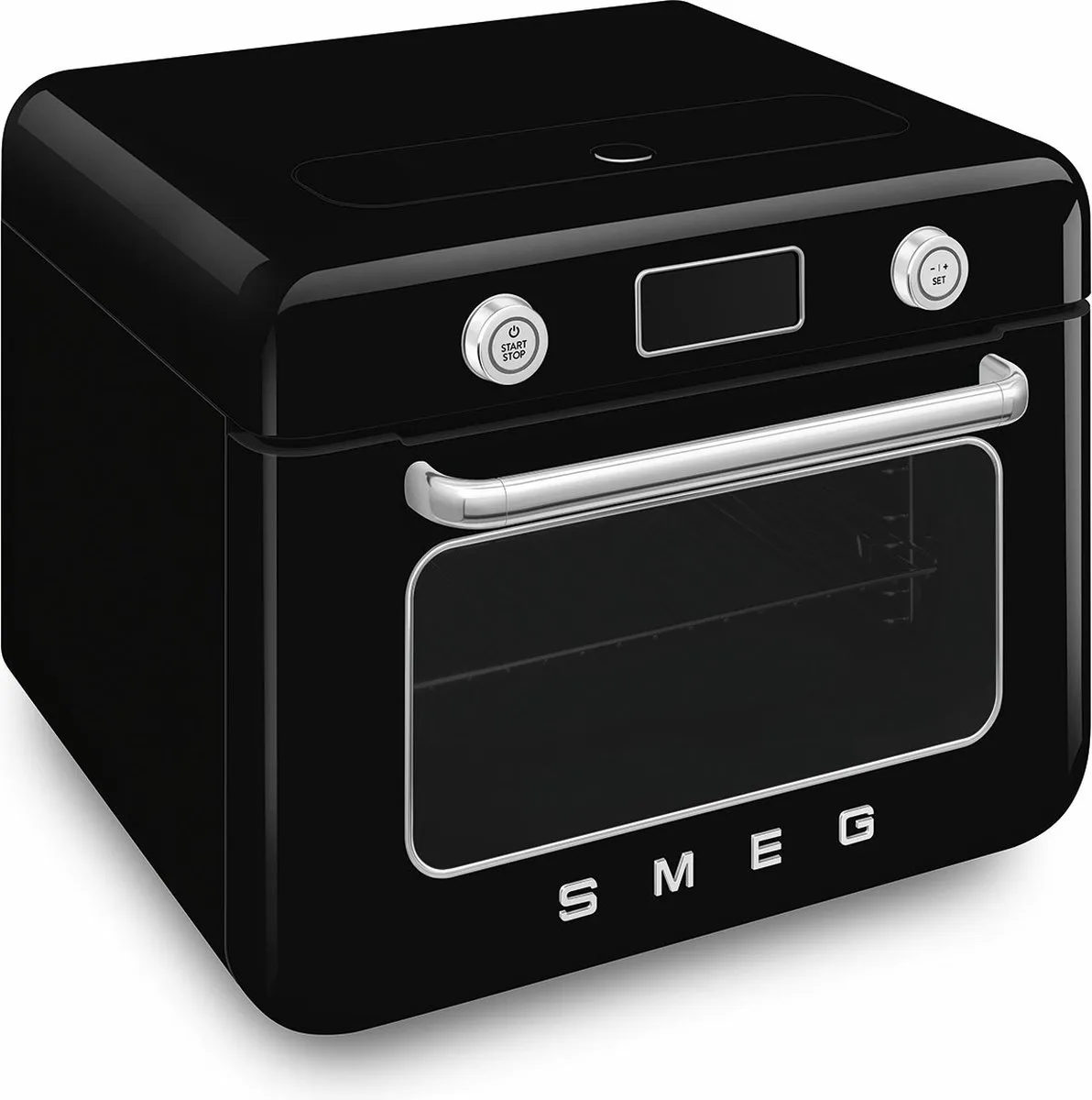 Smeg COF01BLEU Combi-Stoomoven 30L - Zwart