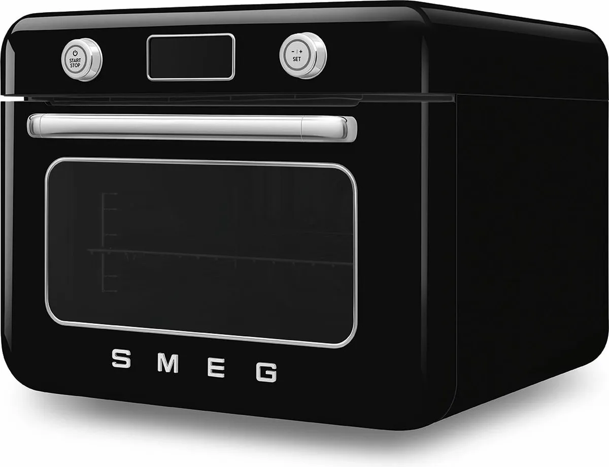 Smeg COF01BLEU Combi-Stoomoven 30L - Zwart