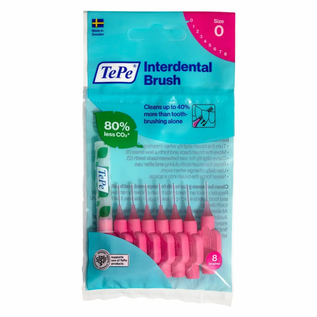 TePe Interdentale Ragers Original 0,4mm - Roze - 24 Stuks