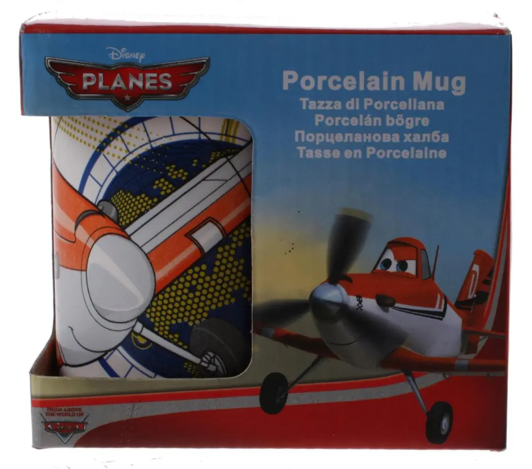 Disney Planes Mok Porselein 600ml - Wit