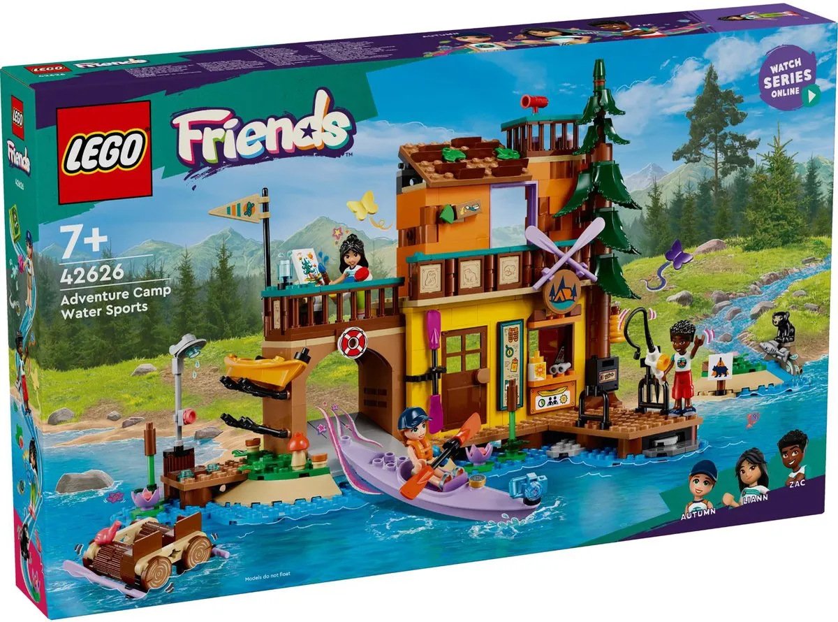 LEGO Friends Avonturenkamp Watersporten 42626