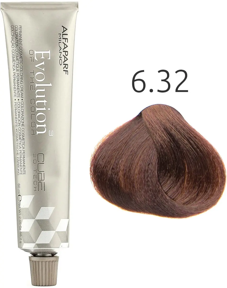 ALFAPARF Evolution of the Color 6.32 Kleurspoeling 60ml - Bruin