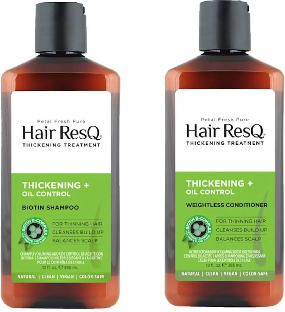 Petal Fresh Hair ResQ Shampoo & Conditioner 2x355ml