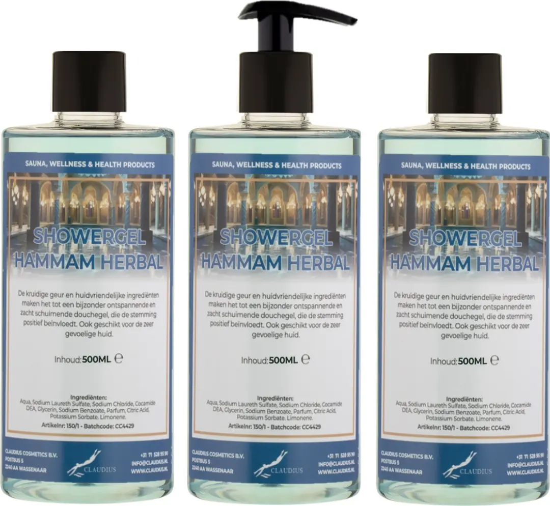 Splashbox Cosmetics Hammam Herbal Douchegel