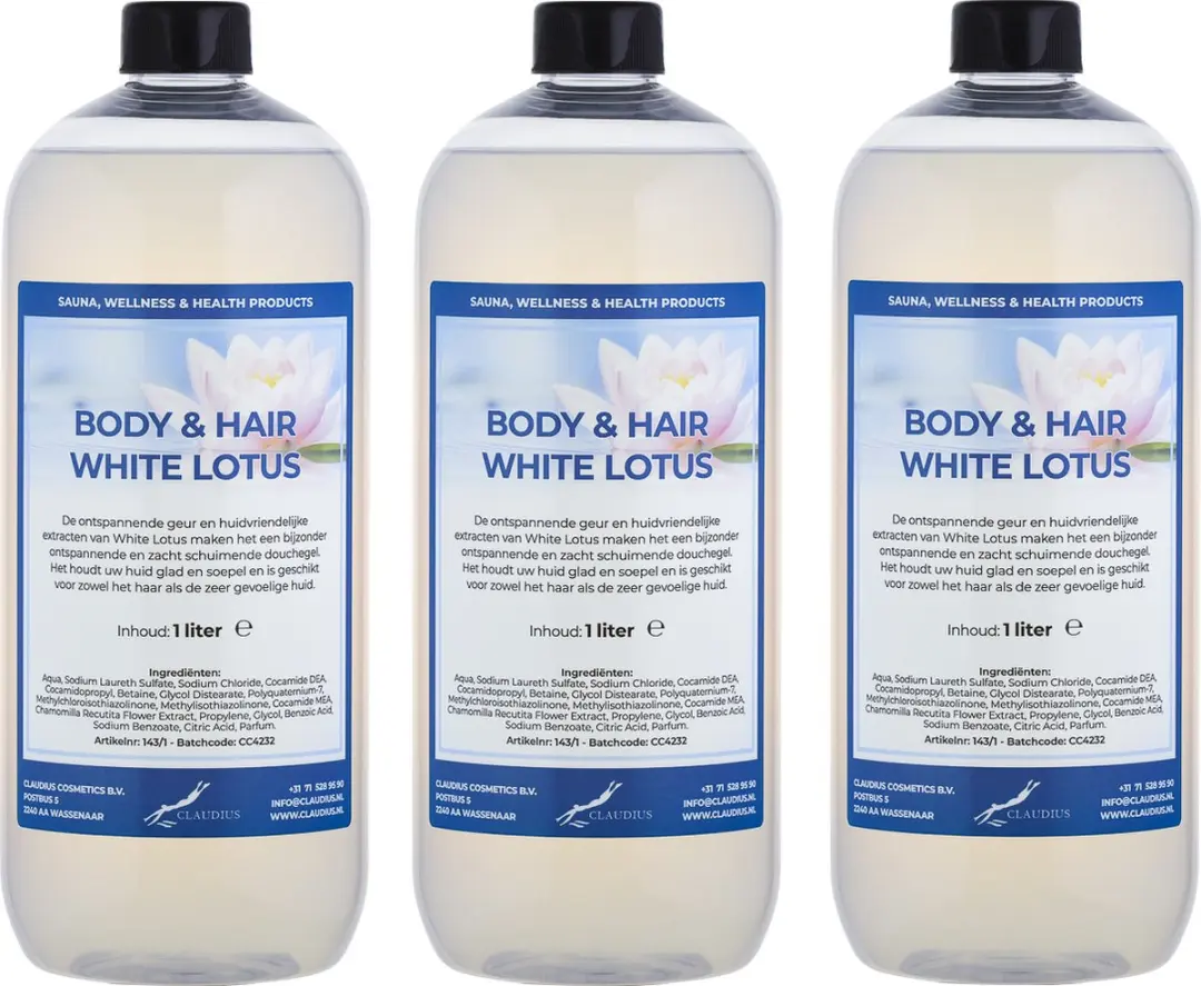 Splashbox Cosmetics Body & Hair White Lotus 1L