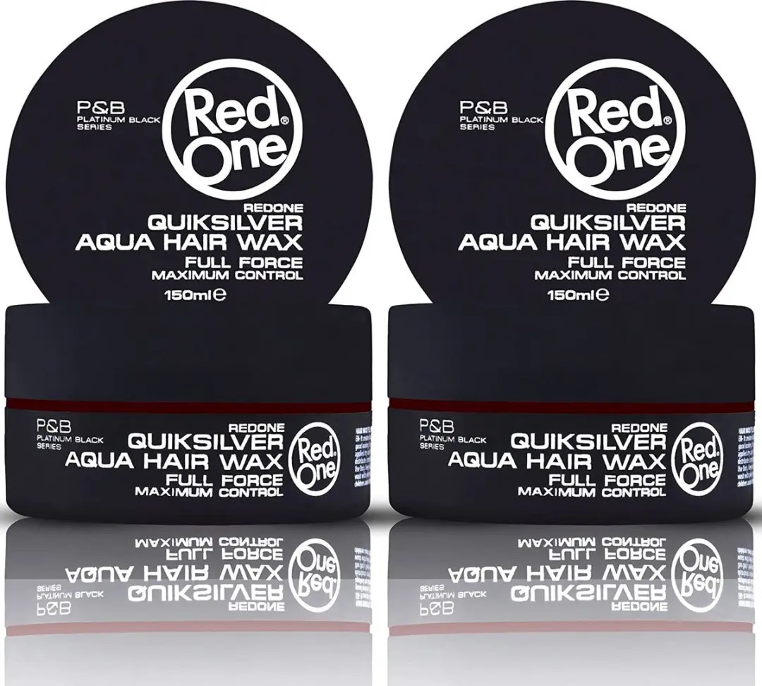 Red One Quicksilver Aqua Hair Wax 150ml - 2700ml (18x150ml)