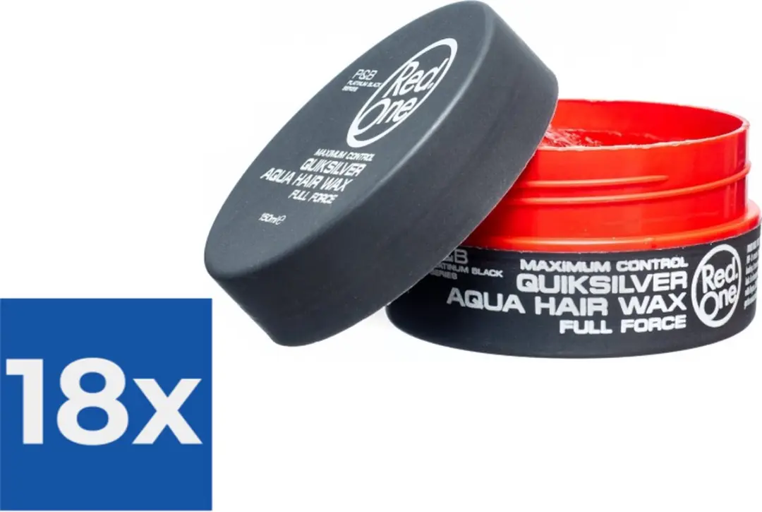 Red One Quicksilver Aqua Hair Wax 150ml