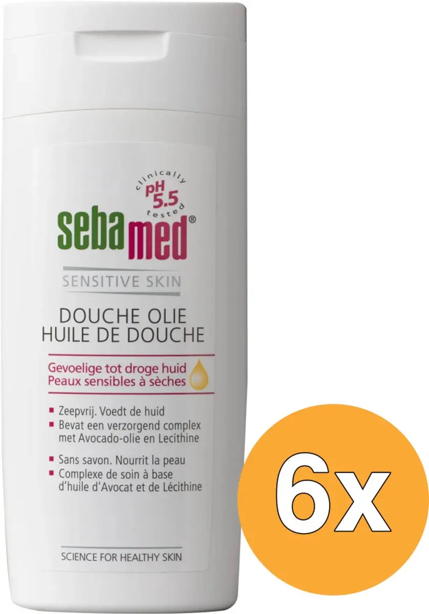Sebamed Doucheolie 200ml - 6 Stuks