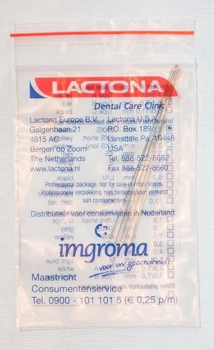 Lactona Interdentaal Ragers Xxx-Small 2mm - 25 Stuks