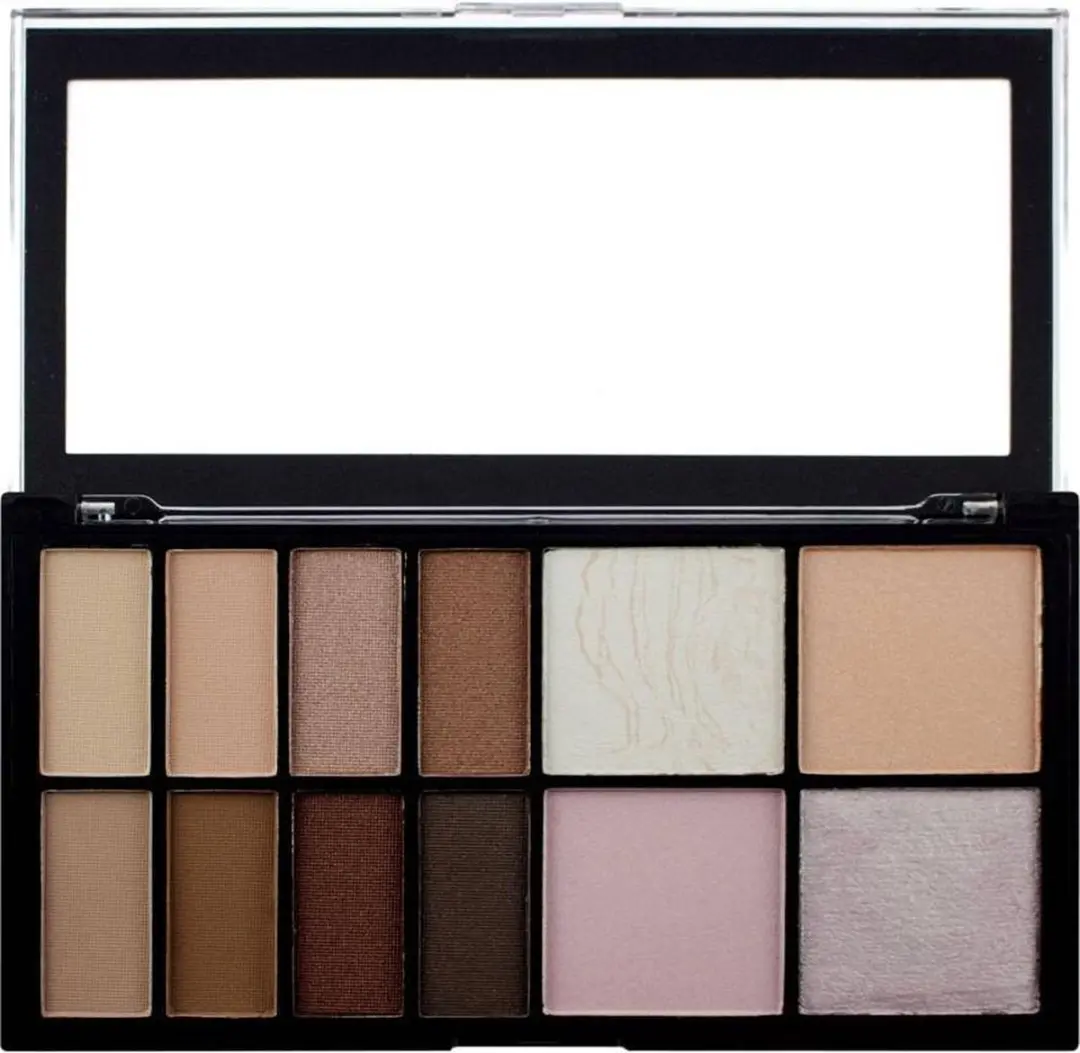 Makeup Revolution Epic Day Palette - 12 Oogschaduwen & Highlighter - Multi