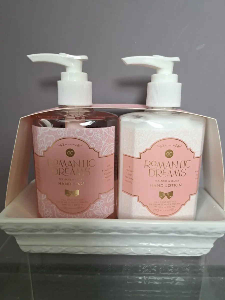 Accentra Geschenkset Handzeep & Lotion Velvet Tea Rose 480ml