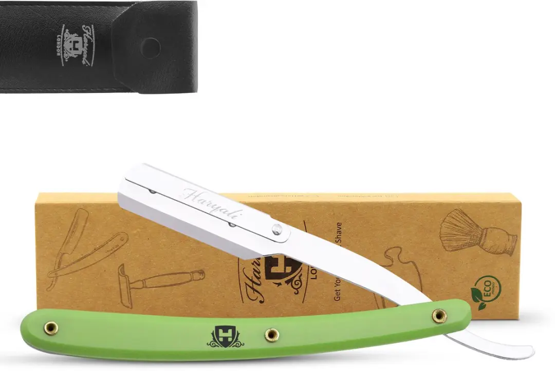 Haryali London Cut Throat Scheermes