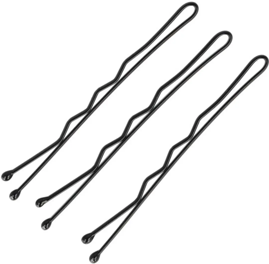 Haarsoires Schuifspeldjes 5cm - Zwart - 100 Stuks