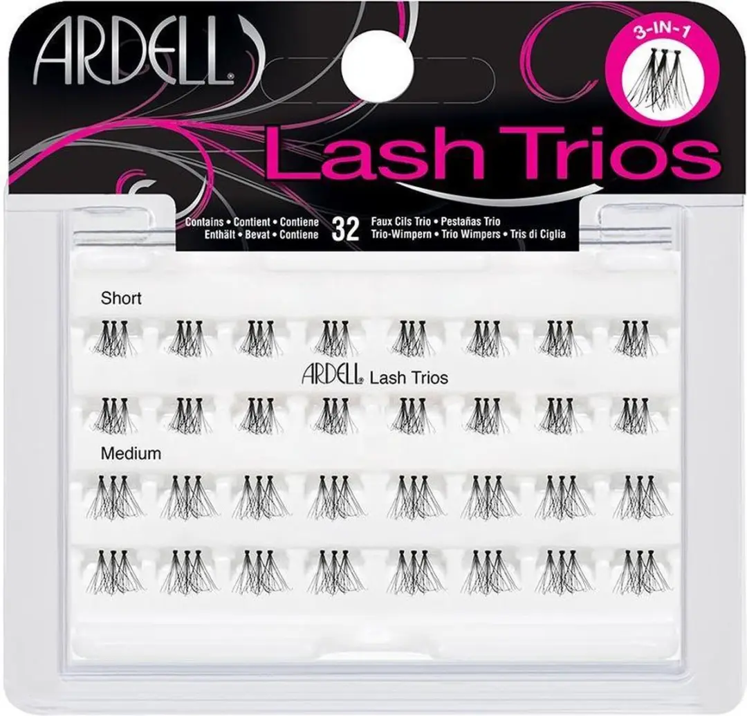 Ardell Lash Trios Nepwimpers - Zwart