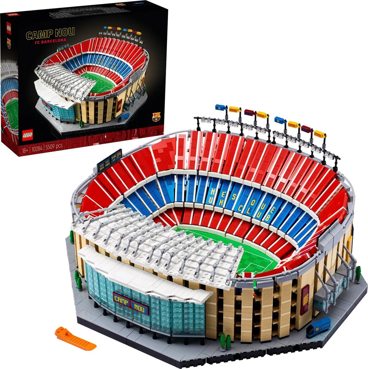 LEGO Creator Expert 10284 Icons Camp Nou FC Barcelona - 5509 Stenen - afbeelding 5 van 6