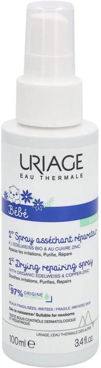 Uriage Sprayreparateur Bebé Vlekkerige Huid 100ml