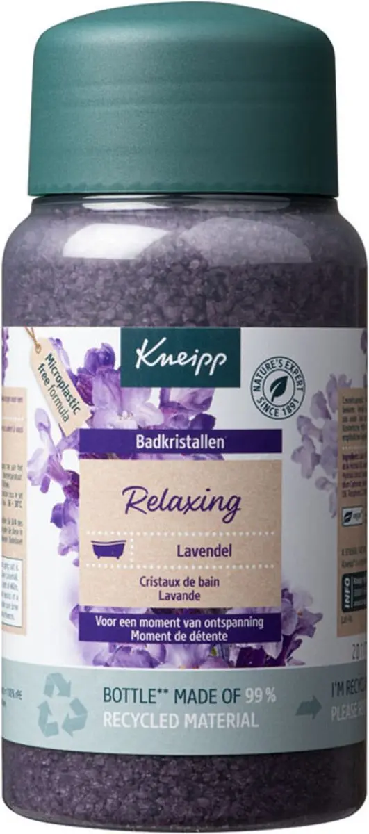 Kneipp Badkristallen Relaxing Lavendel