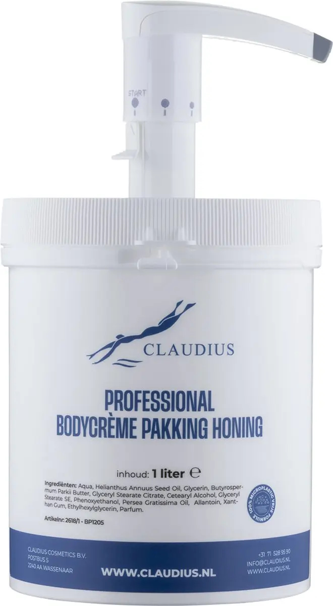 Splashbox Cosmetics Honing Bodycrème 1L