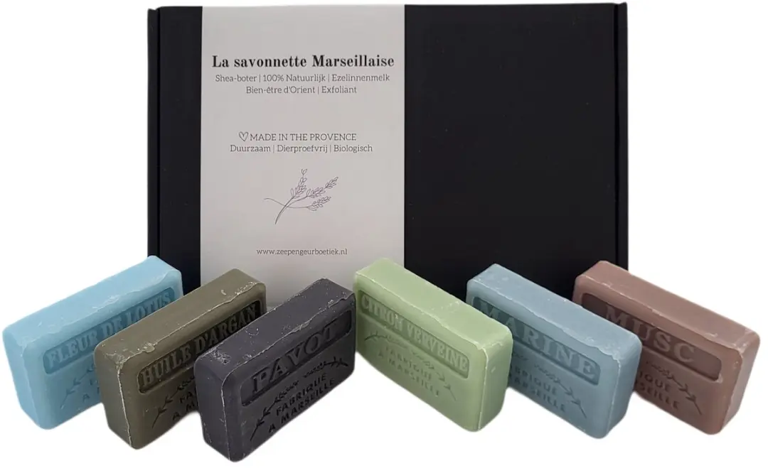 Savon de Marseille Zeep Set 6x125g