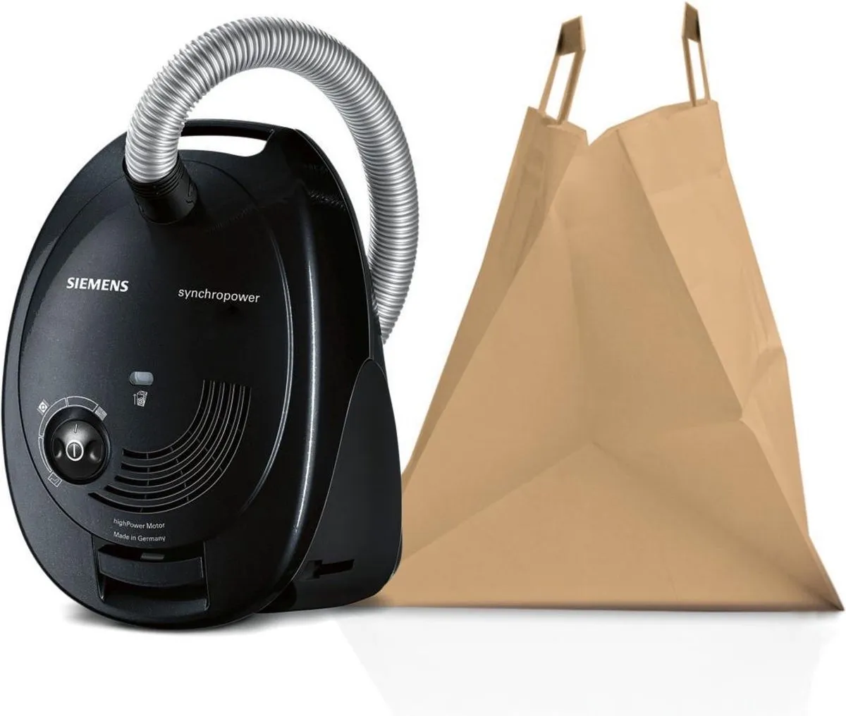 Siemens VS06A110 Sledestofzuiger - 600W - Zwart