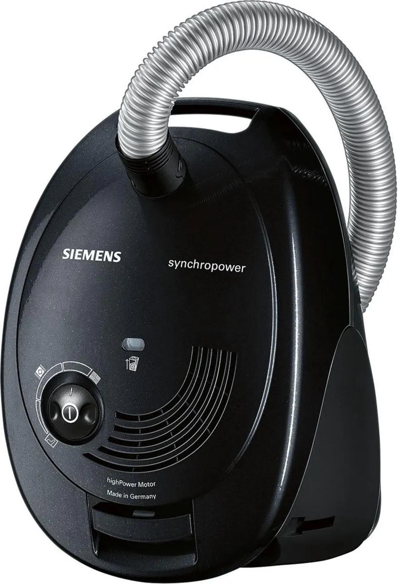 Siemens VS06A110 Sledestofzuiger - 600W - Zwart