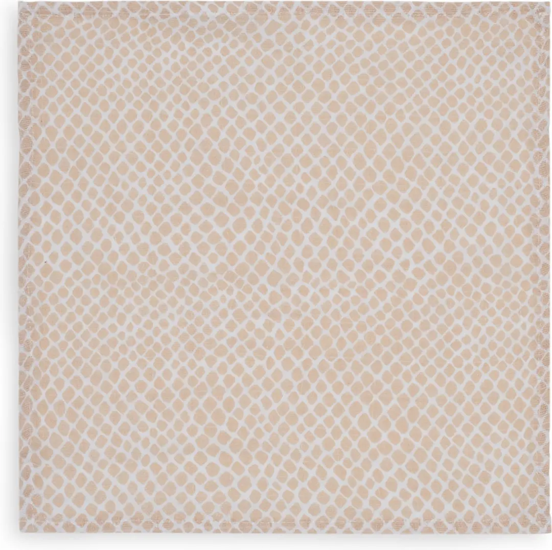 Jollein Hydrofiel Monddoekje Snake Pale Pink - 3 Stuks