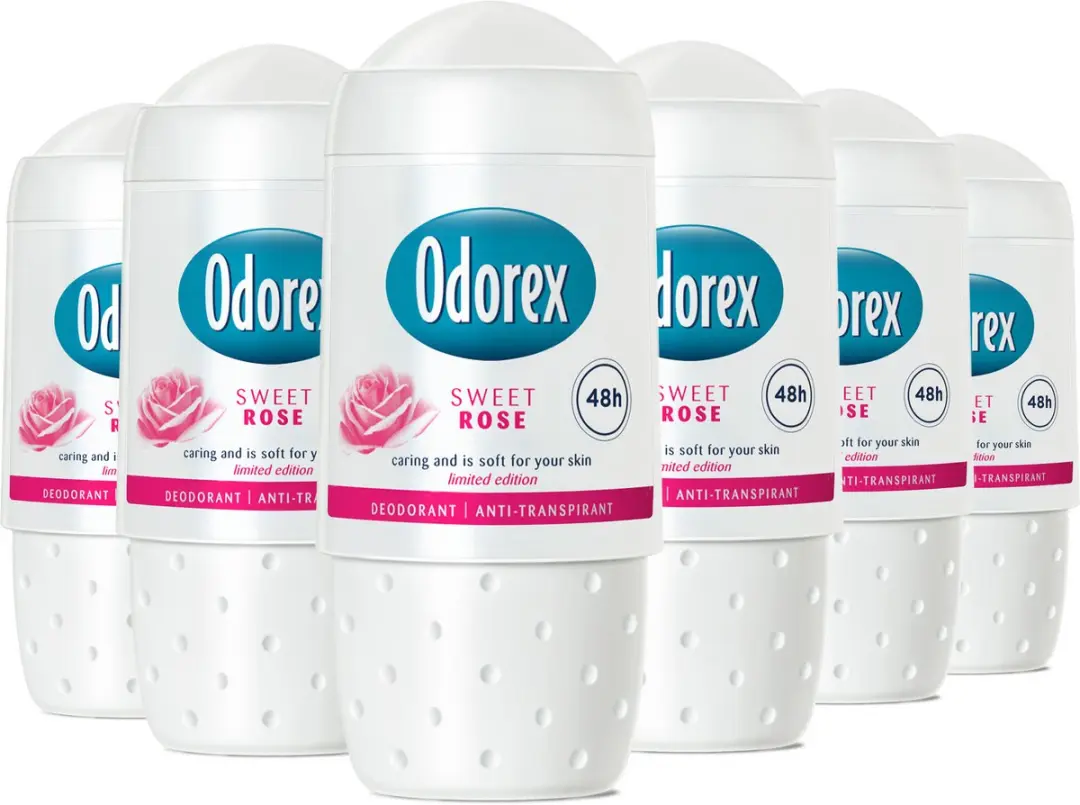 Odorex Sweet Rose Anti-Transpirant Roller