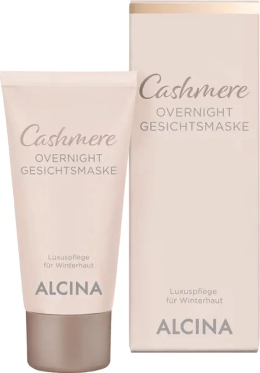 Alcina Cashmere Overnight Face Mask 50ml - Roze