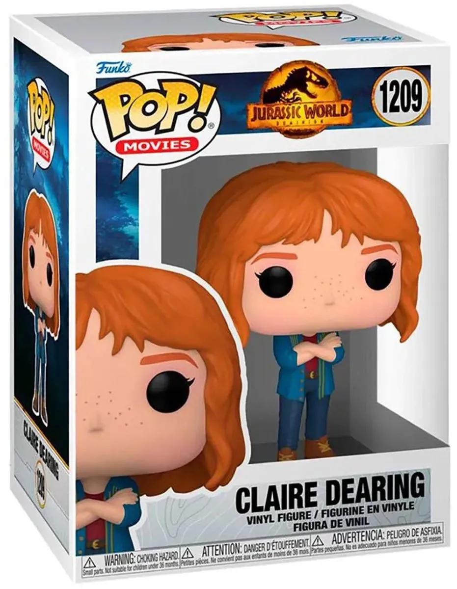 Funko Jurassic World POP! Claire Dearing 55296 Verzamelfiguur - 9 cm - afbeelding 6 van 6