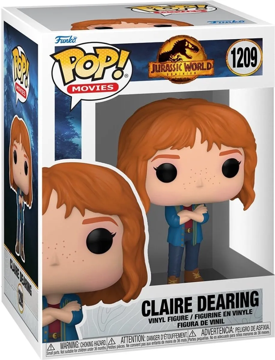 Funko Jurassic World POP! Claire Dearing 55296 Verzamelfiguur - 9 cm